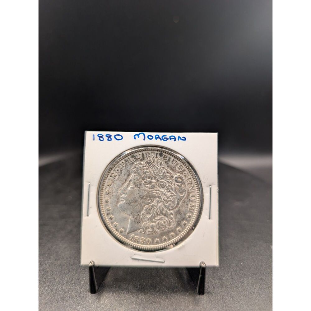 1880 Morgan Silver Dollar 90 Percent Silver Sigma Verified Naturally Toned